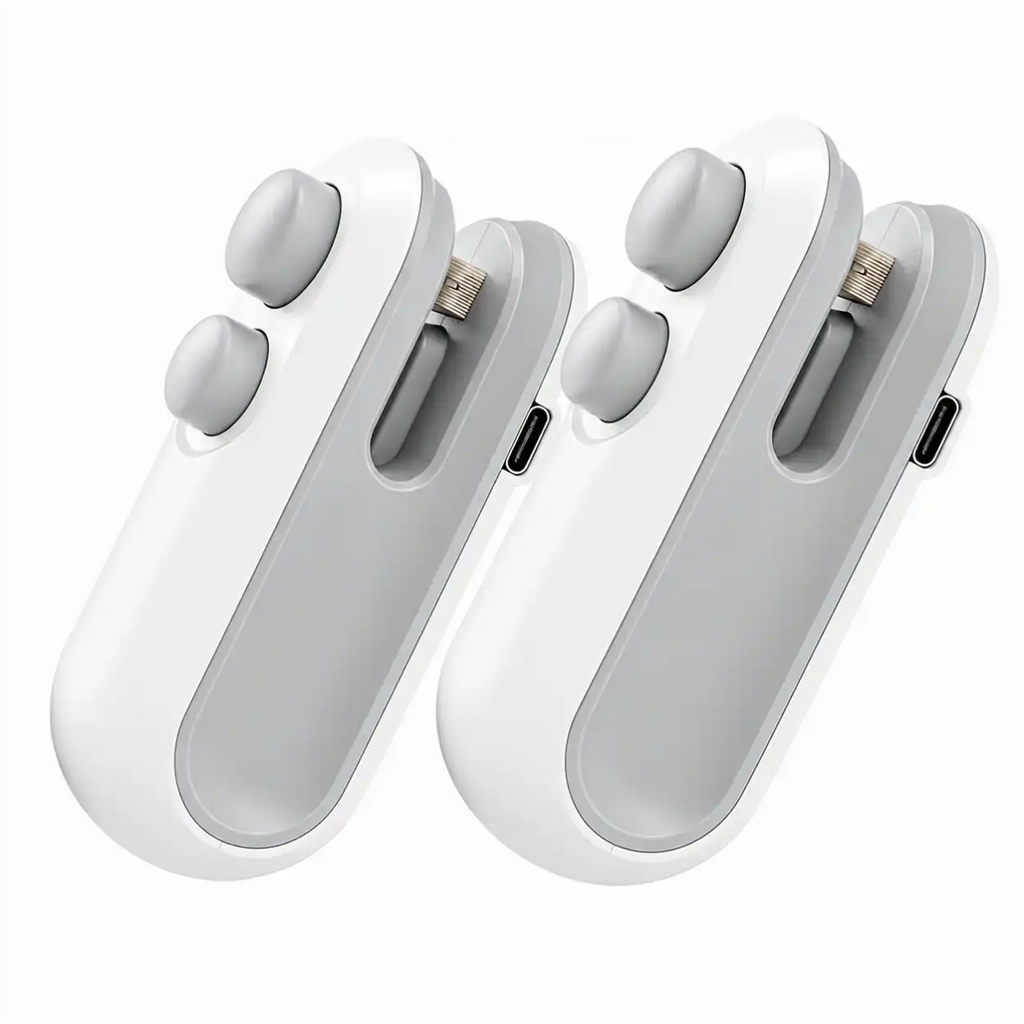 LACRE PRO™  Seladora e Cortadora de Embalagens USB 2 em 1