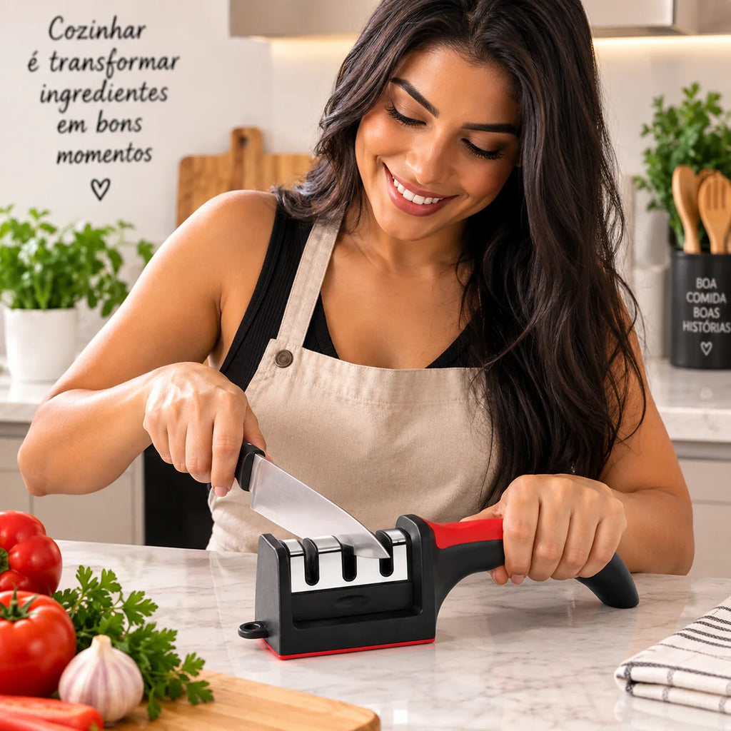 CorteMax – Afiador Profissional de Facas