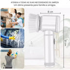 PowerClean - Escova Elétrica Recarregável 5 em 1