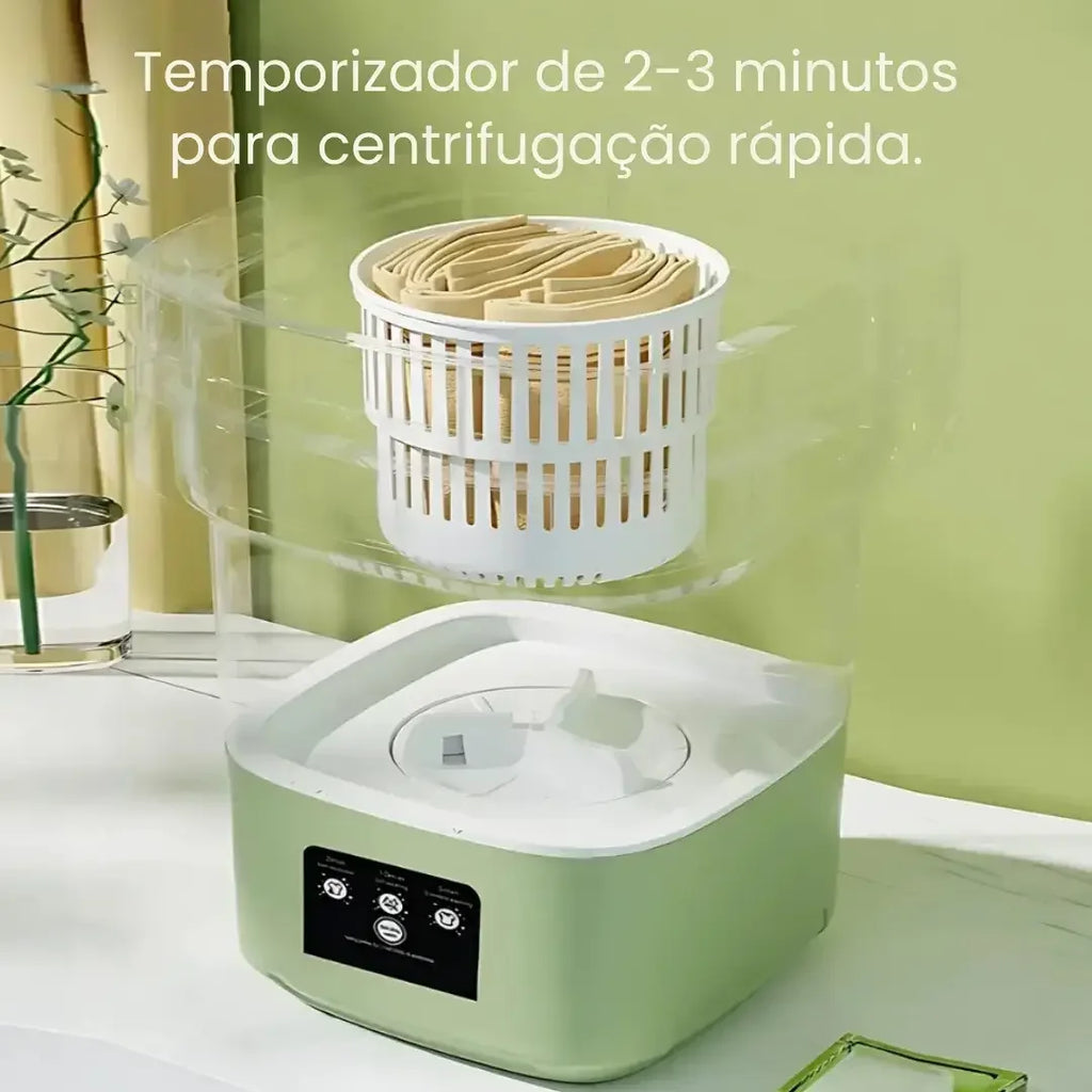 LavaFlex Premium - Mini Lavadora Dobrável 11L