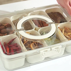 FreshBox Premium – Organizador Hermético para Geladeira com 8 Divisórias