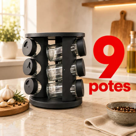 GiroChef – Porta Temperos Giratório