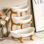 BellaFruta Premium - Fruteira Decorativa de 3 Andares
