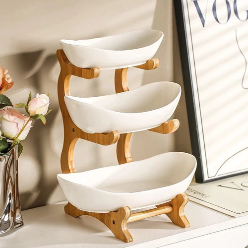 BellaFruta Premium - Fruteira Decorativa de 3 Andares