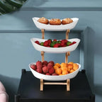 BellaFruta Premium - Fruteira Decorativa de 3 Andares
