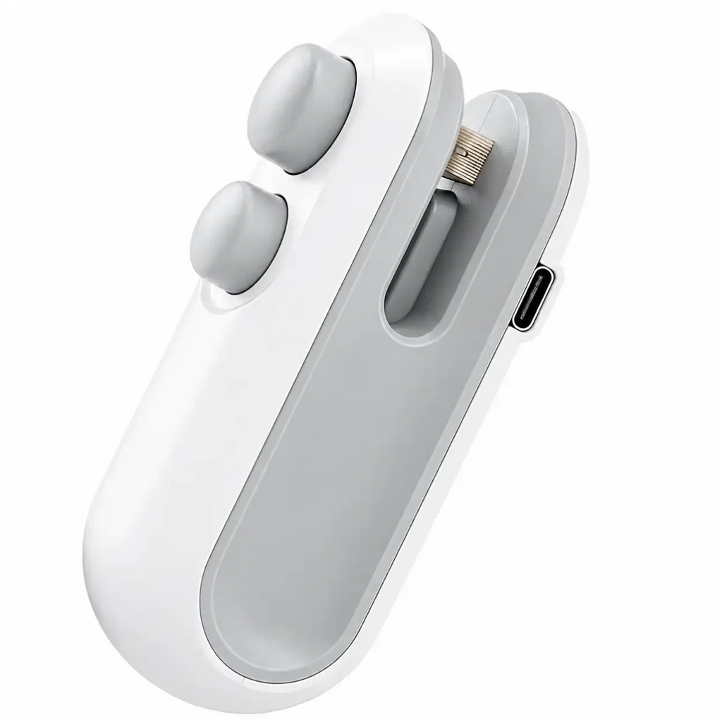 LACRE PRO™  Seladora e Cortadora de Embalagens USB 2 em 1