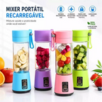 TurboMix Go – Mini Liquidificador Portátil USB