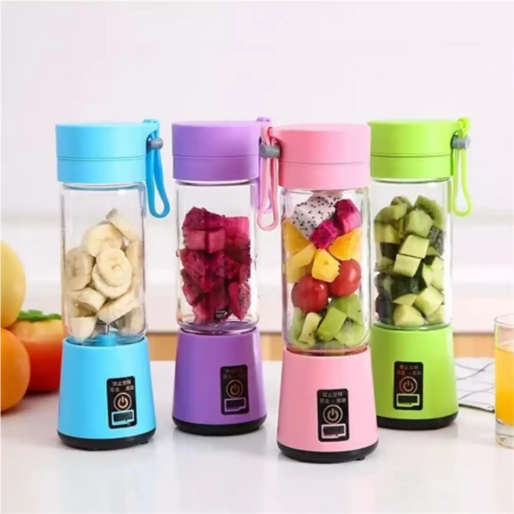 TurboMix Go – Mini Liquidificador Portátil USB