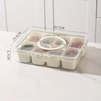 FreshBox Premium – Organizador Hermético para Geladeira com 8 Divisórias